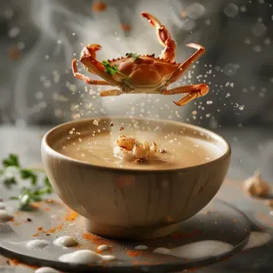 Crab Meat Soup