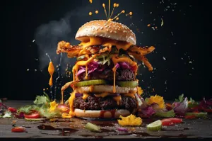 Chicken Cheese Burger