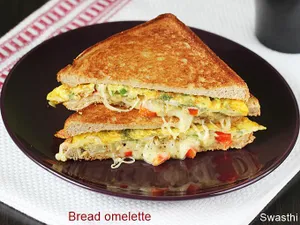 Chicken Bread Omlette
