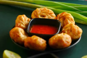 Paneer Momos Sizzlers