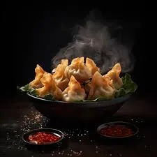 Prawn Fried Momos-