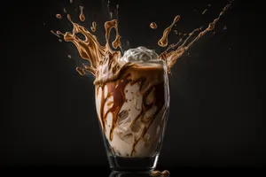 Cold Coffee With Ice Cream
