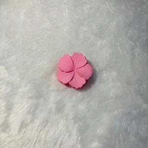 Light Pink Matte Medium Hibiscus Claw