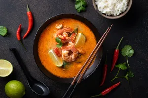 Tom Yum Prawn Soup