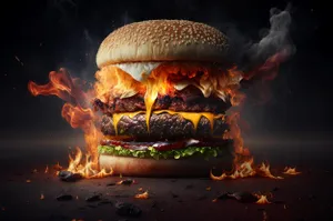 Chicken Double Tap Burger